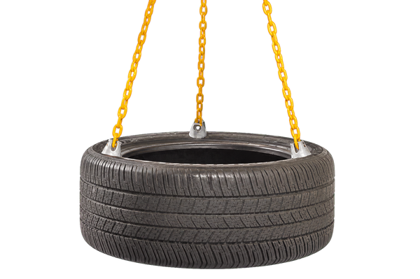 Transparent-background main image for 3-Chain Tire Swing
