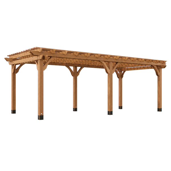 Transparent-background main image for 24x12 Beaumont Pergola