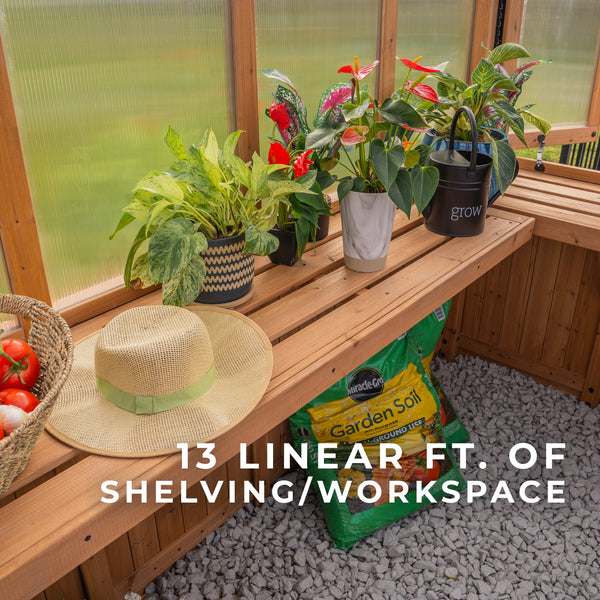 9x6 Willow Greenhouse – view 7