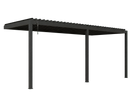 Evanston Wall-Mount Louvered Pergola – 20 x 10 ft