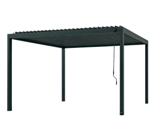 Sarasota Steel Louvered Pergola – 16 x 10 ft