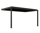 Evanston Wall-Mount Louvered Pergola – 16 x 10 ft