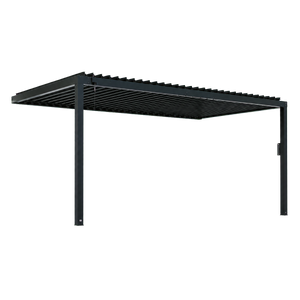 Transparent-background main image for 18x10 Evanston Wall Mounted Louvered Pergola