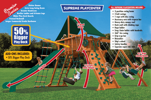 Supreme Playcenter Combo 2 XL Features