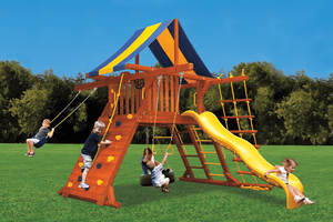 Original Playcenter Double Swing Arm Playset