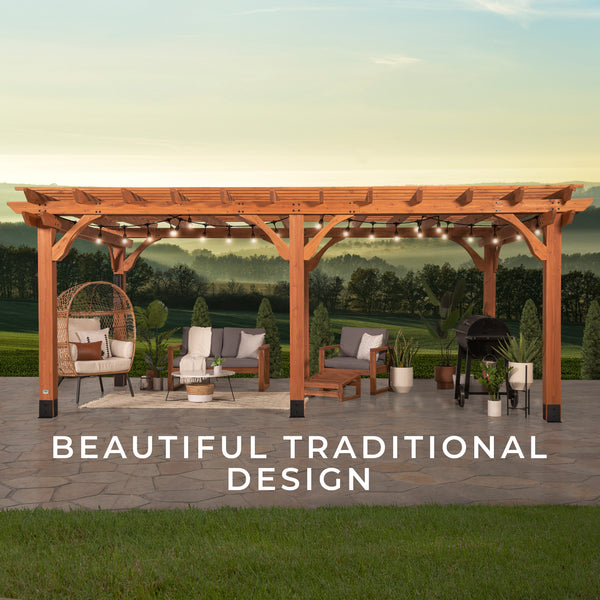 20x12 Beaumont Pergola – view 8