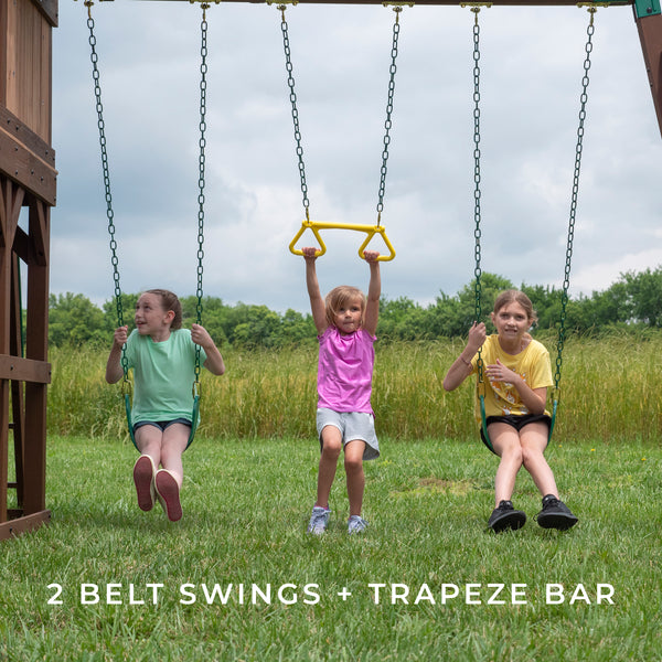 Skyfort III Swing Set – view 5