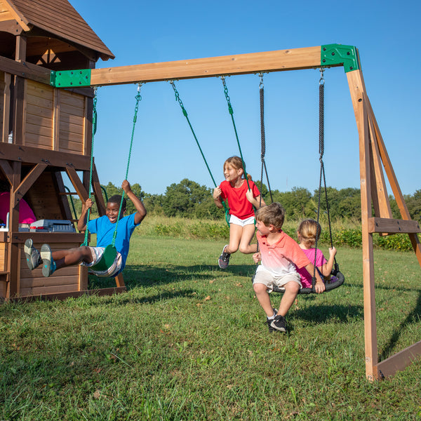 Cedar Cove Swing Set – view 6