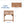 Potting Table/Bench/Serving Bar - Acacia Wood – view 2