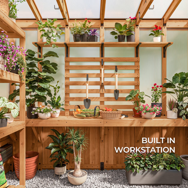 9x6 Poppy Greenhouse – view 8