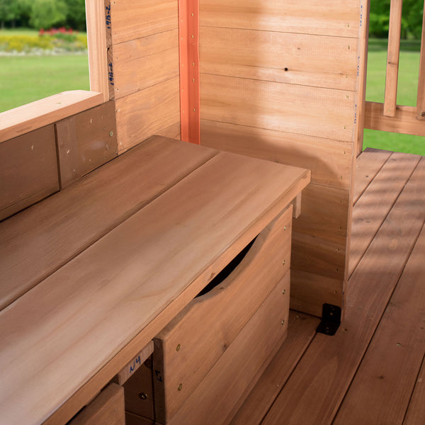 Scenic Heights Wooden Playhouse – view 4