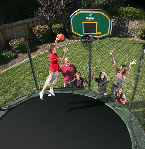AlleyOOP ProFlex Basketball Hoop Set For Trampolines