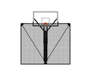 Safety Net Driveway Ball Containment System