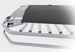 NORTH® 12ft x 8ft Rectangle In Ground Trampoline — close-up detail view