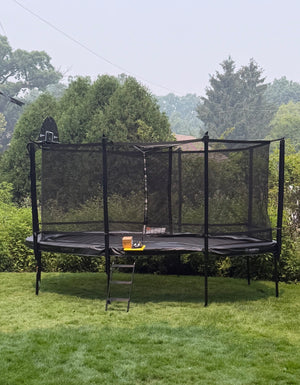 Recent trampoline installation