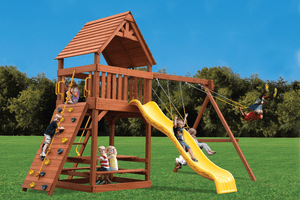 Original Fort Combo 2 Wood Roof Playset