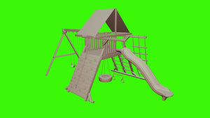 Turbo Original Playcenter Combo 2 Swingset Features