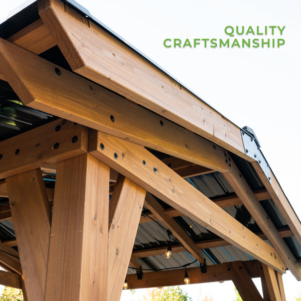 Granada Grill Gazebo with Outdoor Bar – view 8