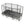 Trampoline with safety net 