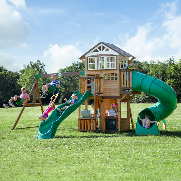 Bristol Point Swing Set – Swing Set