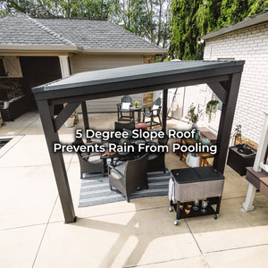 12x9.5 Stonebridge Gazebo – view 7