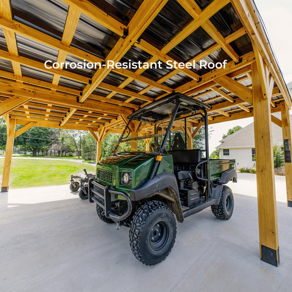 20x20 Kingsport Carport – view 6