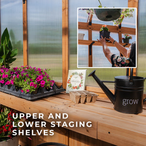 13x11 Bellerose XL Greenhouse – view 8