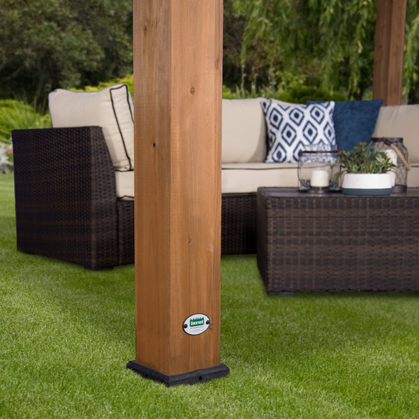 Beaumont Pergola-10x10-Light Brown – view 7