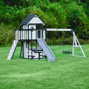 Canyon Creek Swing Set – White – Swing Set