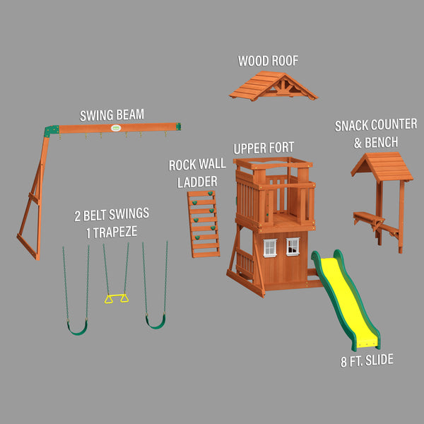 Tanglewood Swing Set – view 7