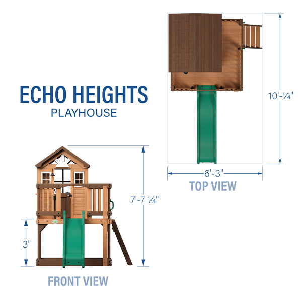 Echo Heights Playhouse – view 2
