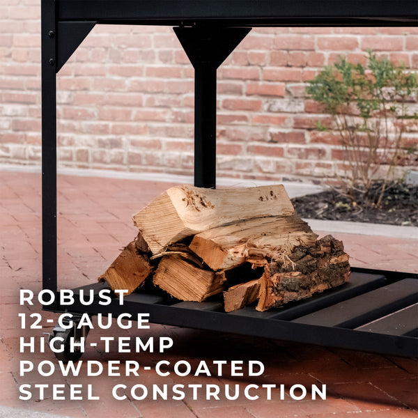 Premium Argentine/Santa Maria BBQ Grill with Wood Fire and Charcoal Grill – view 8
