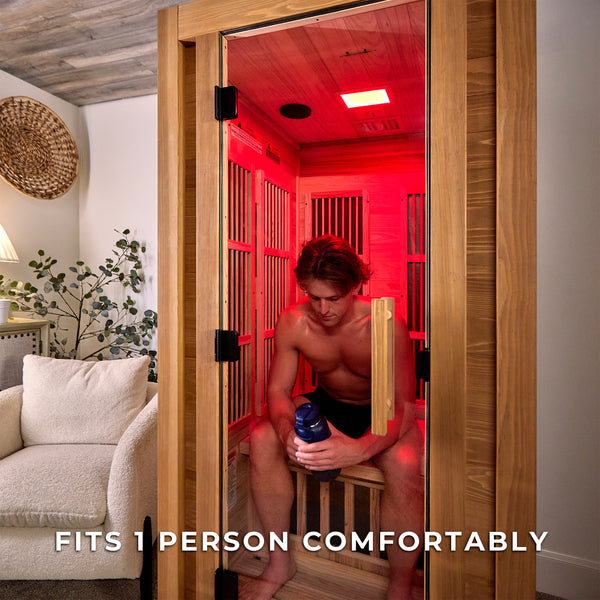 Rylan Indoor Infrared Sauna – 1 Person – view 5