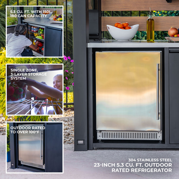 Fusion Flame Outdoor Kitchen – view 7
