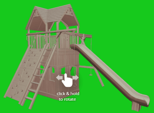 Extreme Fort Hangout Swingset