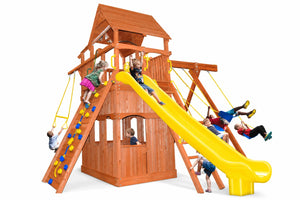 Extreme Fort Hangout Playset - Blue/Yellow