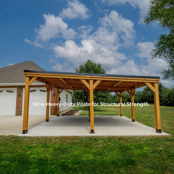 20x20 Kingsport Carport – view 5