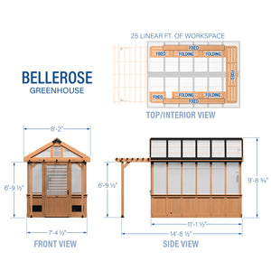 11x7 Bellerose Greenhouse – view 2