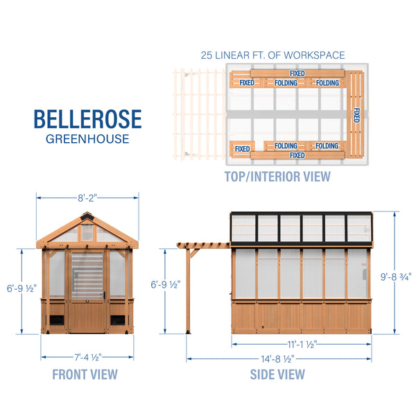 11x7 Bellerose Greenhouse – view 2