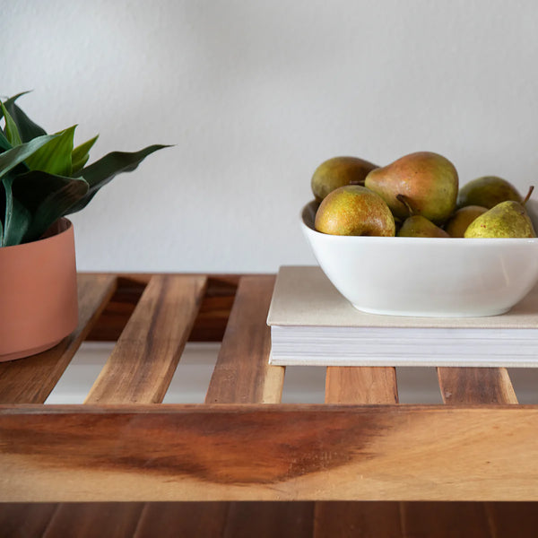 Potting Table/Bench/Serving Bar - Acacia Wood – view 7