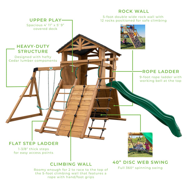 Endeavor Swing Set – view 3
