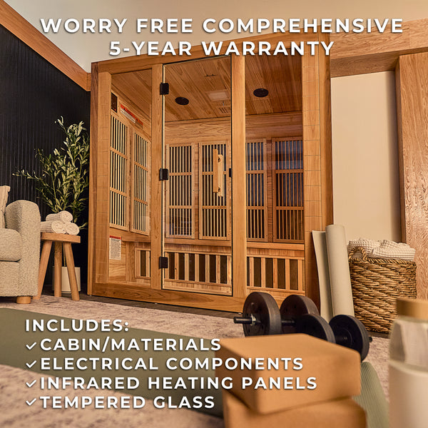 Rylan Indoor Infrared Sauna – 4 Person – view 2