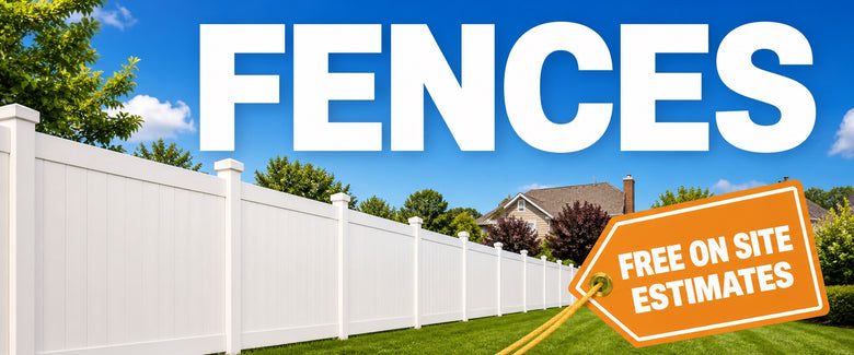 Fences: free on-site estimates