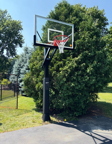 PROforce 660 basketball hoop installed by Fenceworks in Des Plaines, IL