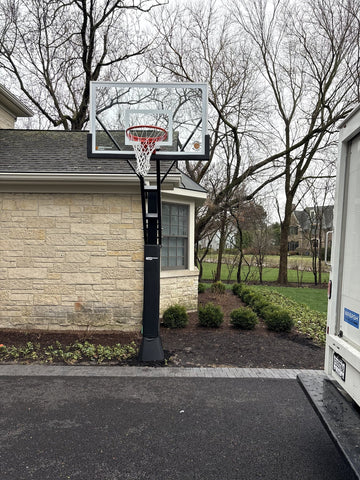 PROforce 660 basketball hoop installed by Fenceworks in Wilmette, IL