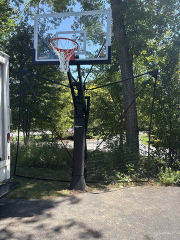 PROview 660 basketball hoop installed by Fenceworks in Arlington Heights, IL
