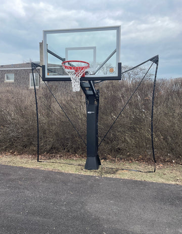 PROview 660 basketball hoop installed by Fenceworks in Deerfield, IL