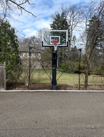 PROview 660 basketball hoop installed by Fenceworks in Glencoe, IL
