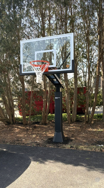 PROview 660 basketball hoop installed by Fenceworks in Highland Park, IL