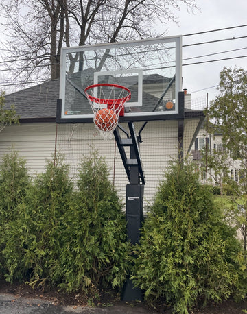 PROview 660 basketball hoop installed by Fenceworks in Kenilworth, IL